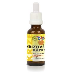 Krizové kapky pro děti s příchutí pomeranče - 30 ml