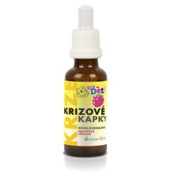 Krizové kapky pro děti s příchutí maliny - 30 ml