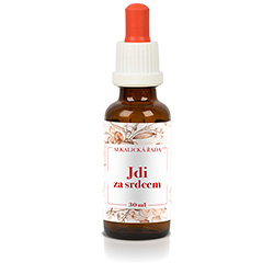 Jdi za srdcem v alkalické vodě - 30 ml