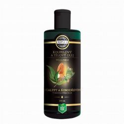 Eucalypt a kosodřevina v mandlovém oleji - 200 ml