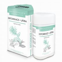 Detoxikace játra bylinné tablety - 60 tobolek