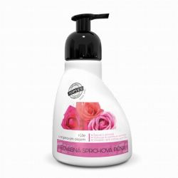 Sprchová pěna růže s arganovým olejem  - 300 ml