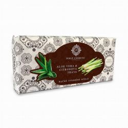 Přírodní mýdlo Aloe vera a citrónová tráva - 115 g