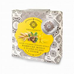 Tuhé mýdlo Bambucké máslo s ylang-ylang a ovsem - 115 g