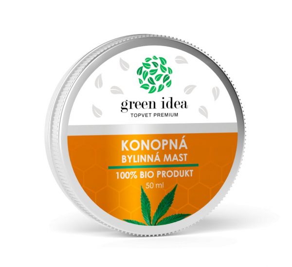 Green idea - Konopná bylinná mast 