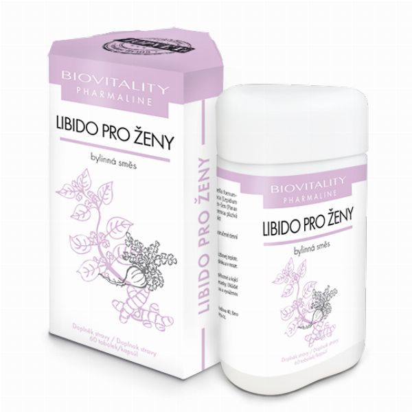 Topvet Biovitality - Libido pro ženy bylinné tablety