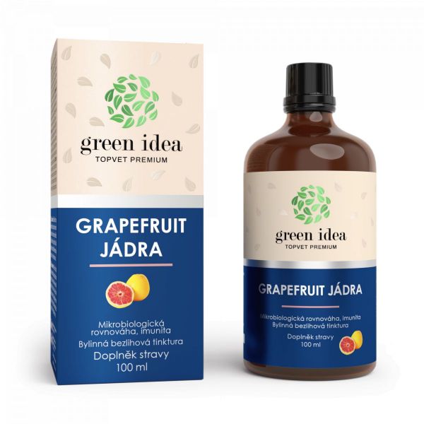 Green idea - Grapefruit jádra bezlihové kapky 