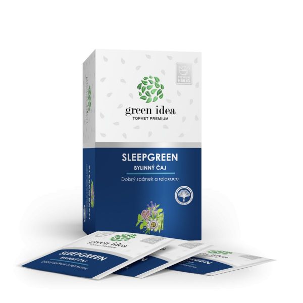 Green idea - Sleepgreen bylinný čaj na spánek
